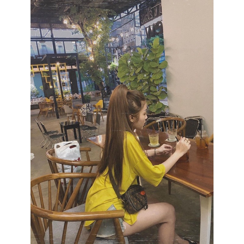 Tóc giả ngoặm thẳng dài 🥰 freeship 50k🥰 thẳng cao cấp chịu nhiệt- hình thật