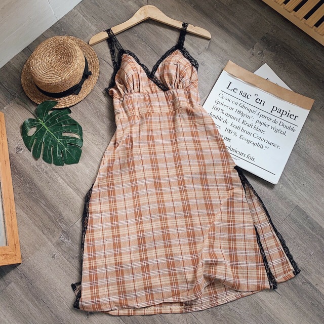 ĐẦM CARO HAI DÂY XẺ TÀ KÈM HÌNH THẬT | BigBuy360 - bigbuy360.vn