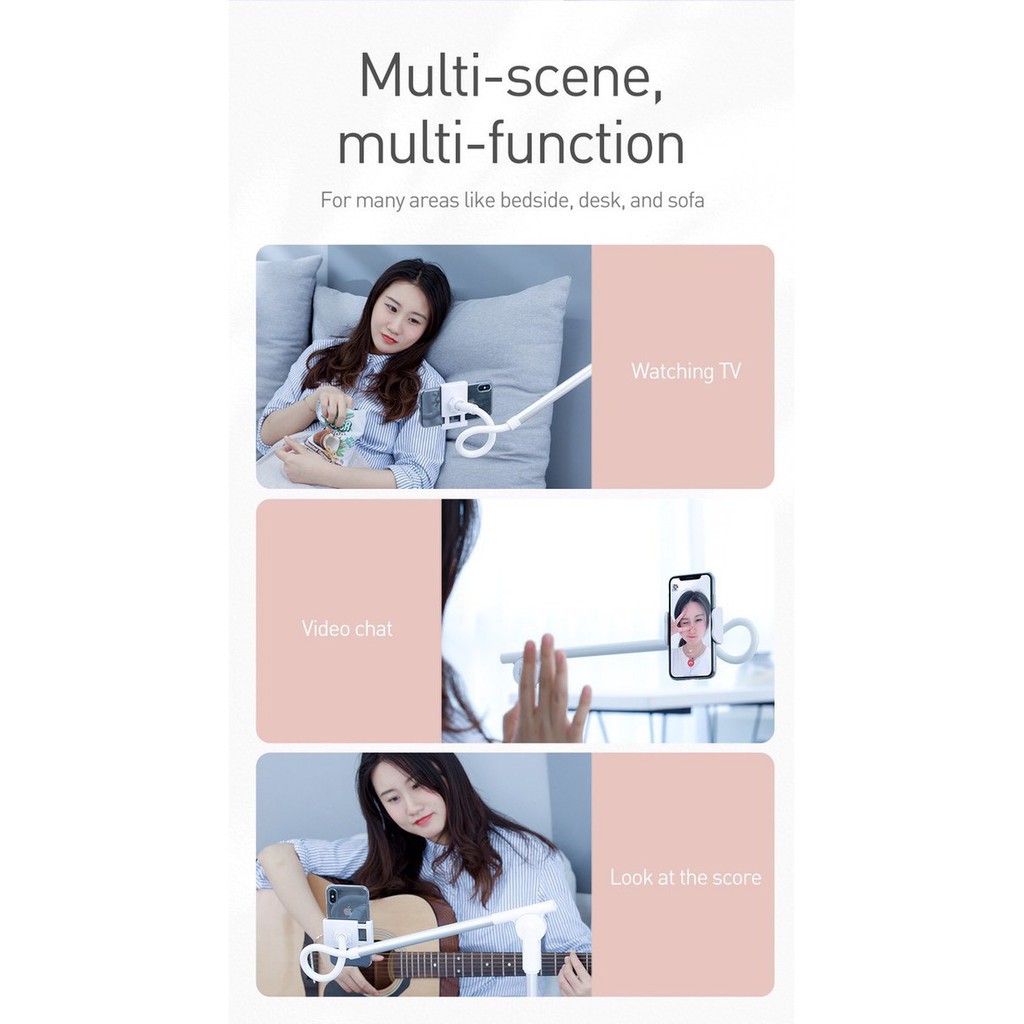 [FREESHIP] Kẹp điện thoại trên bàn Baseus Flexible Long Arm lazy Phone Holder - Phụ Kiện Chi Hà | BigBuy360 - bigbuy360.vn