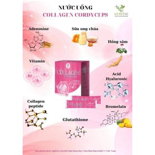 Collagen cordyceps – Da cá biển sâu – sp của Viện hàn lâm