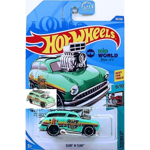 Xe mô hình Hot Wheels basic Surf'n Turf GHF24, 40K.