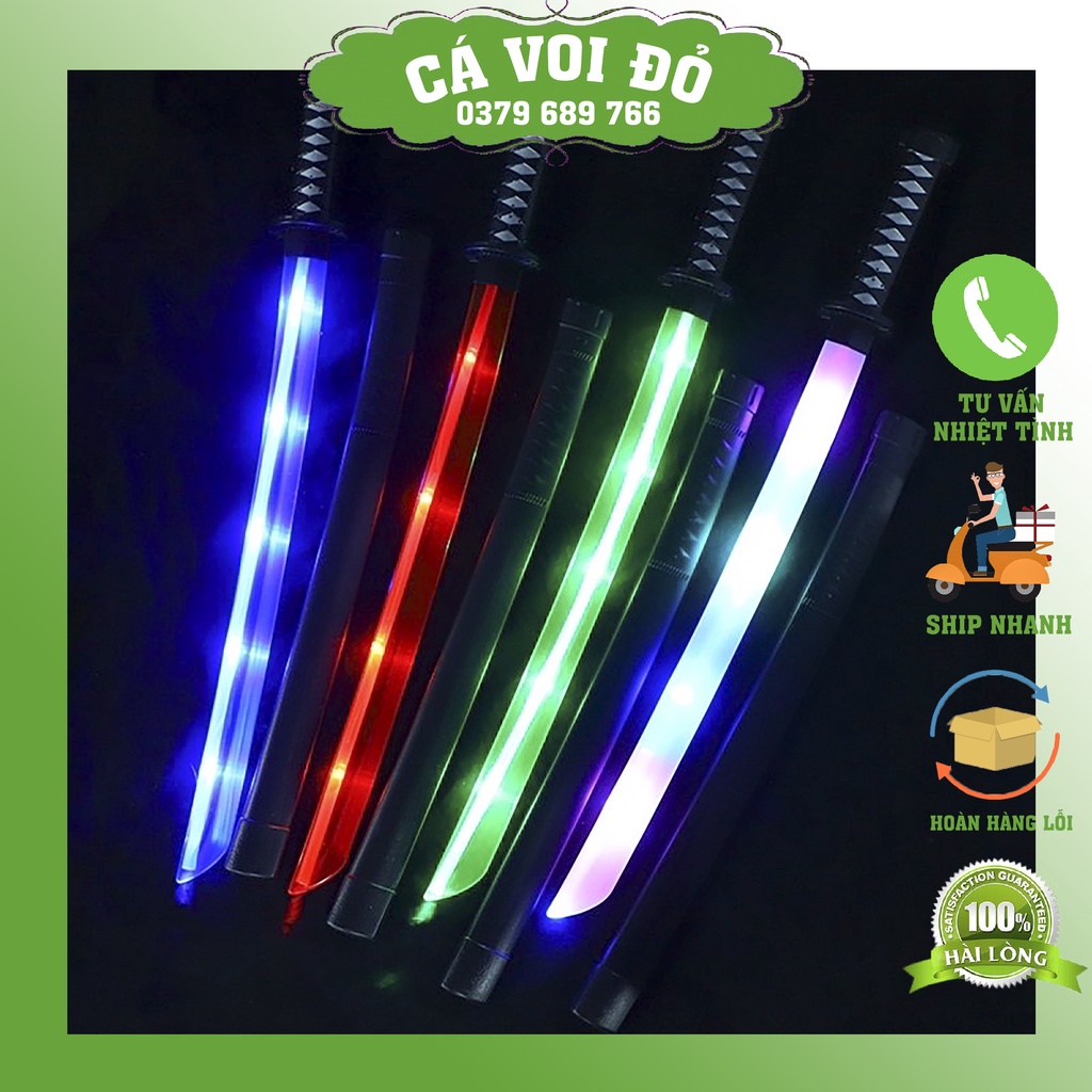 (giá siêu tốt)kiếm ánh sáng/kiếm katana đồ chơi phát sáng