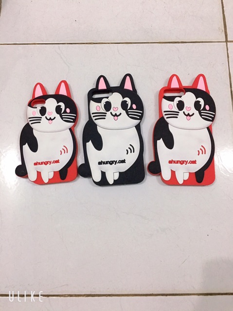 Ốp Mèo Cao Su cực yêu ip 6/7/8/Plus