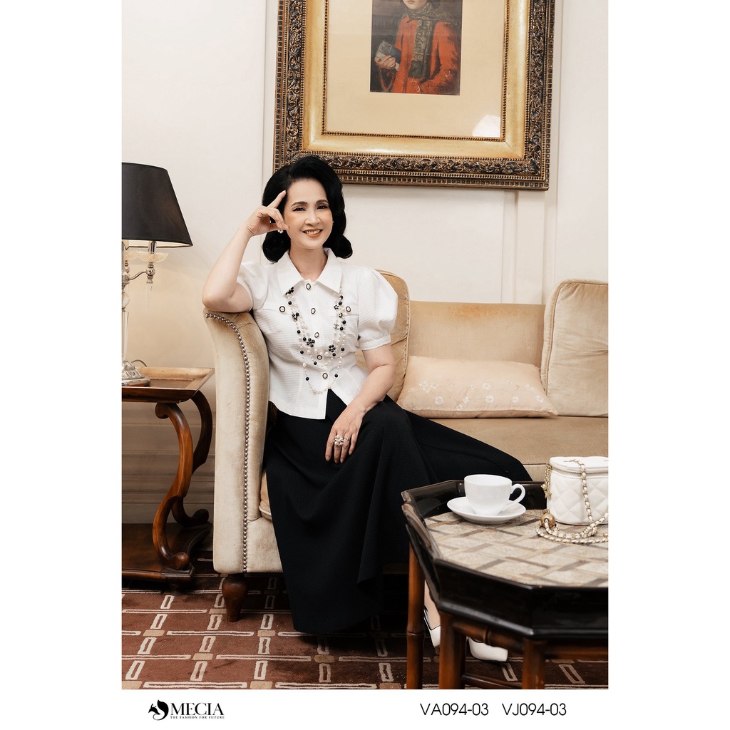 Áo kí giả tay bồng cao cấp MECIA phiên bản giới hạn VA094