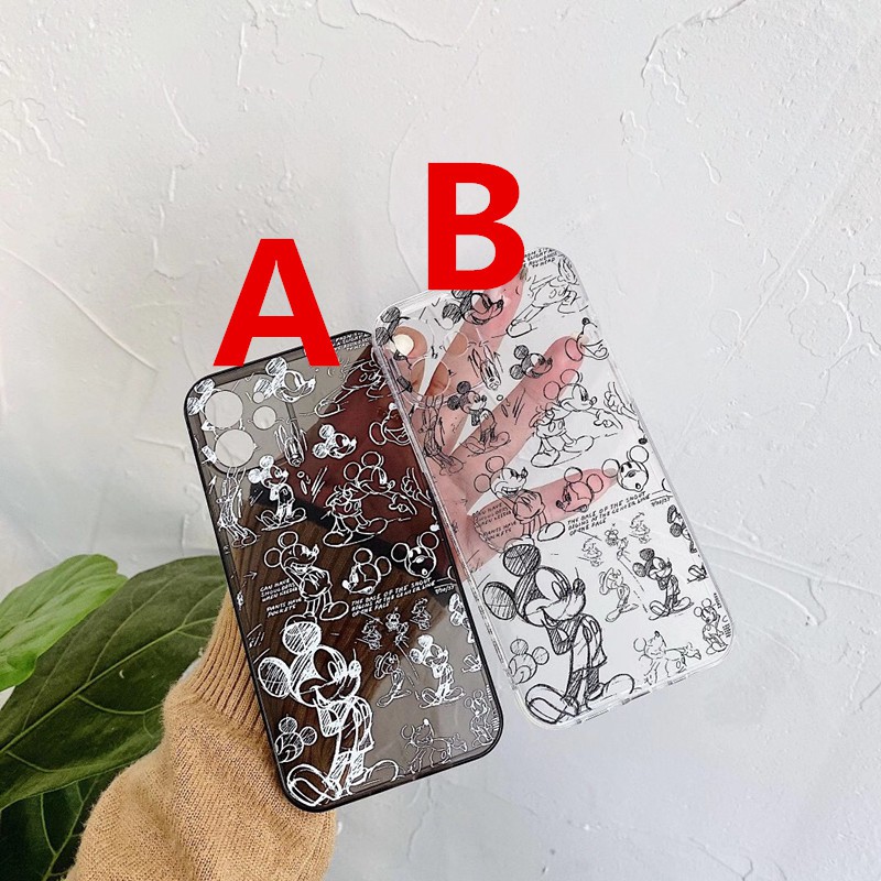 Ốp điện thoại TPU in họa tiết chuột Mickey dễ thương cho iPhone 12/12ProMax/12Mini/11ProMax/11/7Plus/Xs Max/Xr | BigBuy360 - bigbuy360.vn