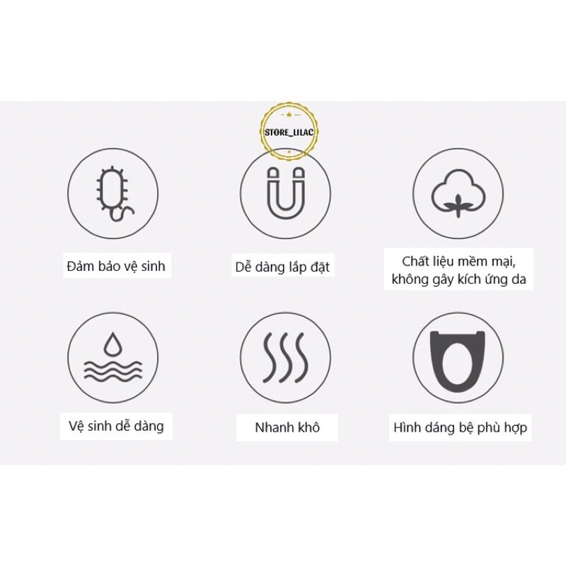 Miếng lót nỉ lót bồn cầu chống lạnh