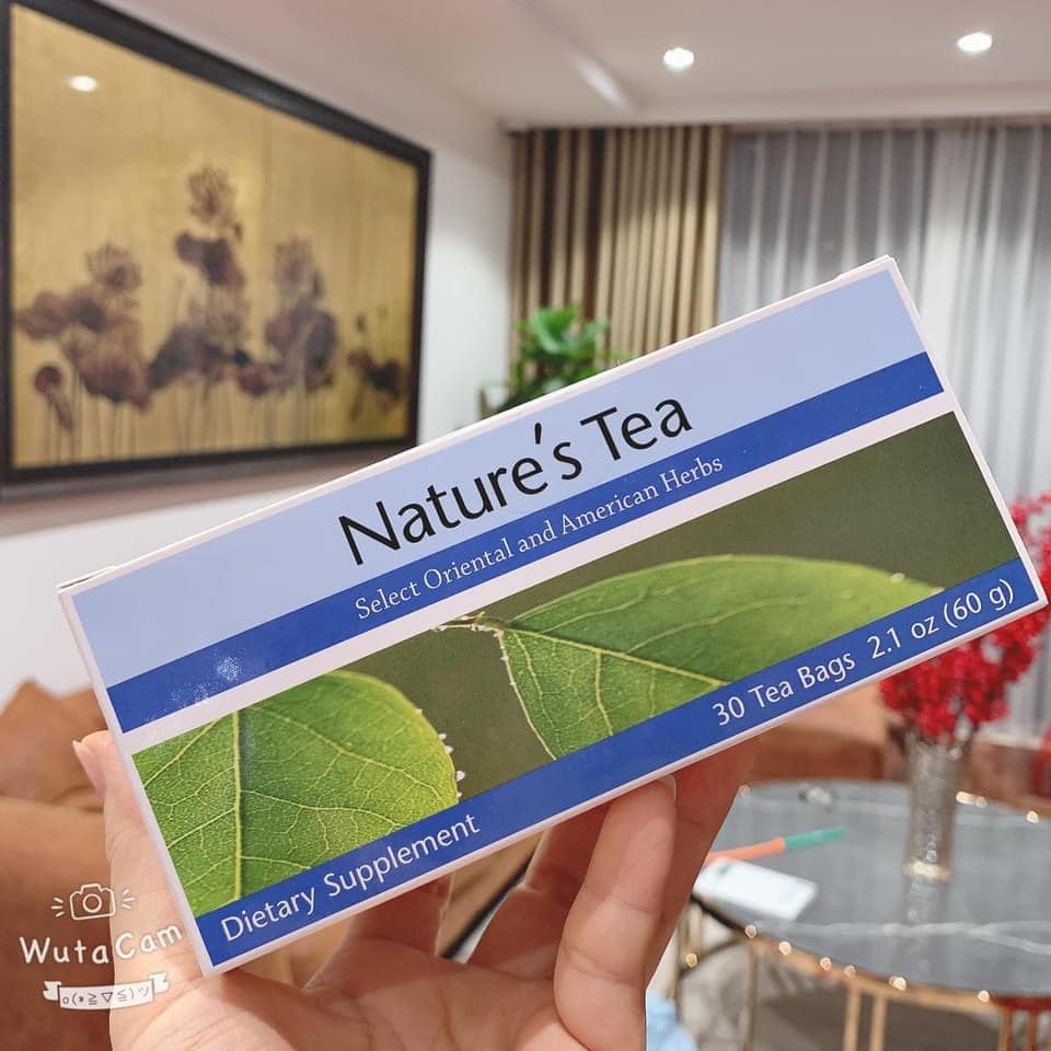 HSD 2023 - TRÀ THẢI ĐỘC RUỘT NATURE’S TEA HỘP 30 GÓI - 9296