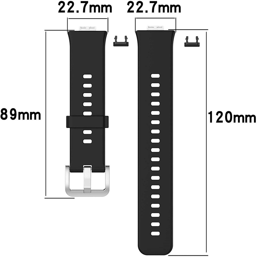 BTLIMER Dây Đeo Kim Loại Thay Thế Cho Đồng Hồ Thông Minh Huawei Watch