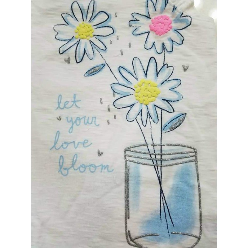 Áo bé gái  tay cánh tiên  jumping beans