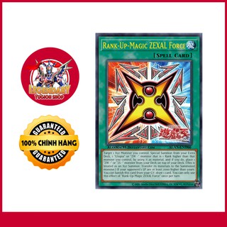 [Thẻ Bài Yugioh Chính Hãng] Rank-UP-Magic Zexal Force