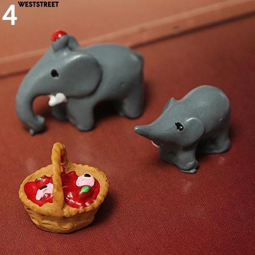 Bộ mô hình chậu hoa nhỏ trang trí nhà búp bê