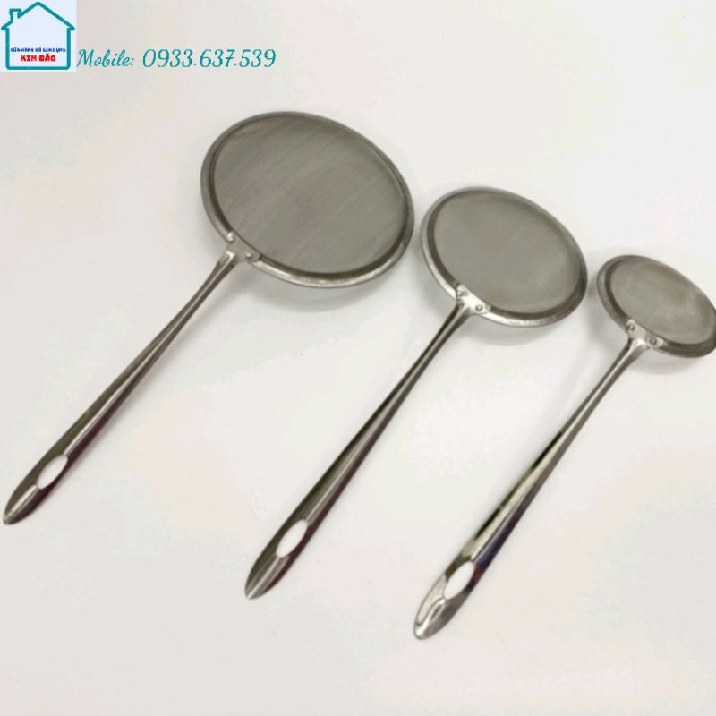 Vá vớt bọt/vợt vớt thực phẩm/vớt bọt inox