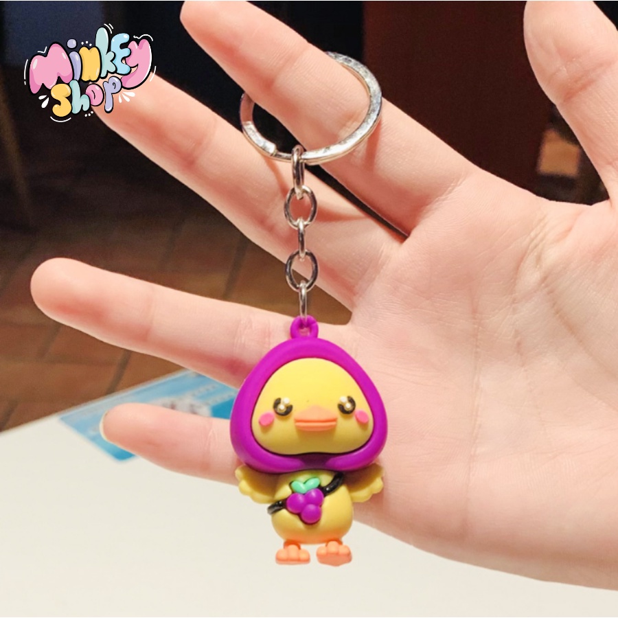 Móc Khóa Đẹp Hình Vịt Cute phụ kiện Túi Xách dễ thương - Minkey
