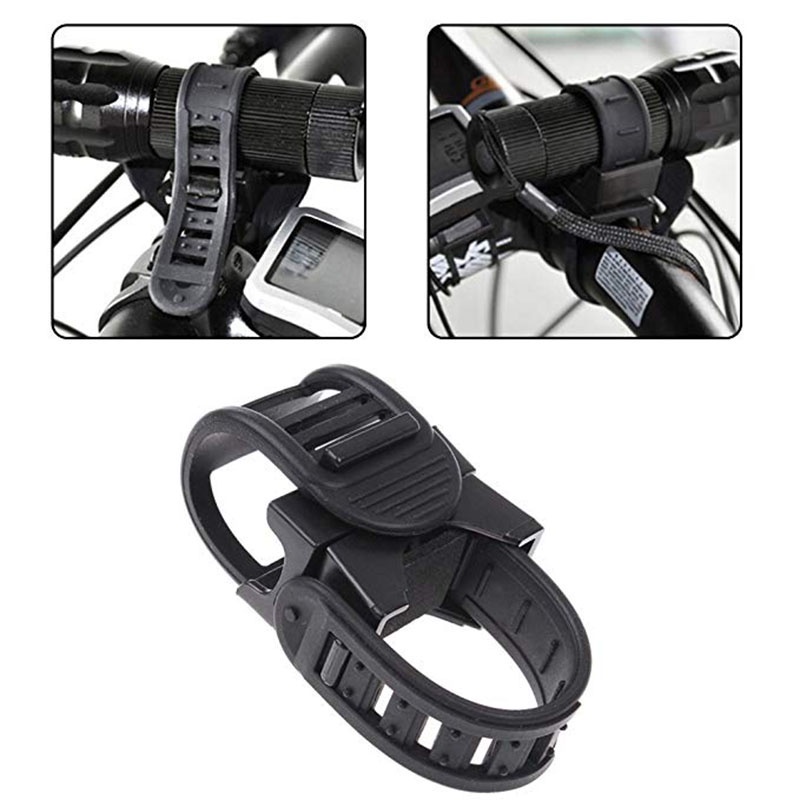 Vòng đỡ đèn pin LED xe gắn xe đạp 3.0 xoay được