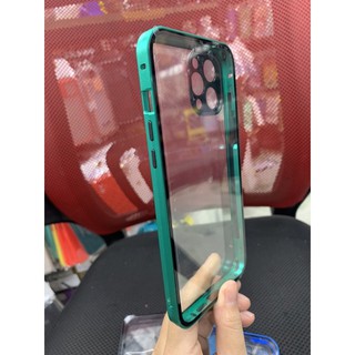 Ốp lưng 2 mặt kính iPhone 11 Pro Max, iPhone 11 pro (6.1), iPhone 12 pro max (6.7) hít nam châm