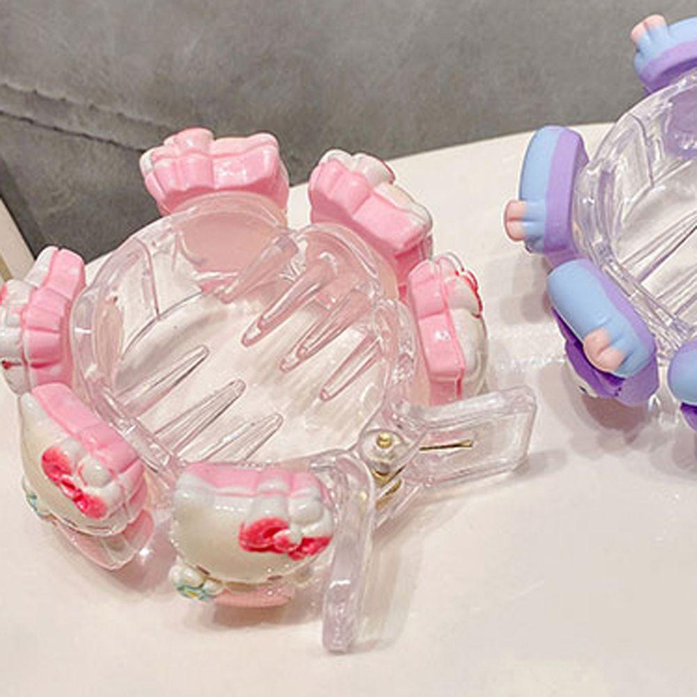 SOMEDAYZL Kẹp Tóc Móng Vuốt Hình Kuromi Melody Dễ Thương Kiểu Vintage Nhật Hàn Cho Bé