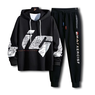 Bộ Quần Áo Nam Nữ Unisex Hoodie In Chữ IG Mix Quần Jogger Thời Trang Zenko TOP NAM 1000196 + QUAN NAM 1000069