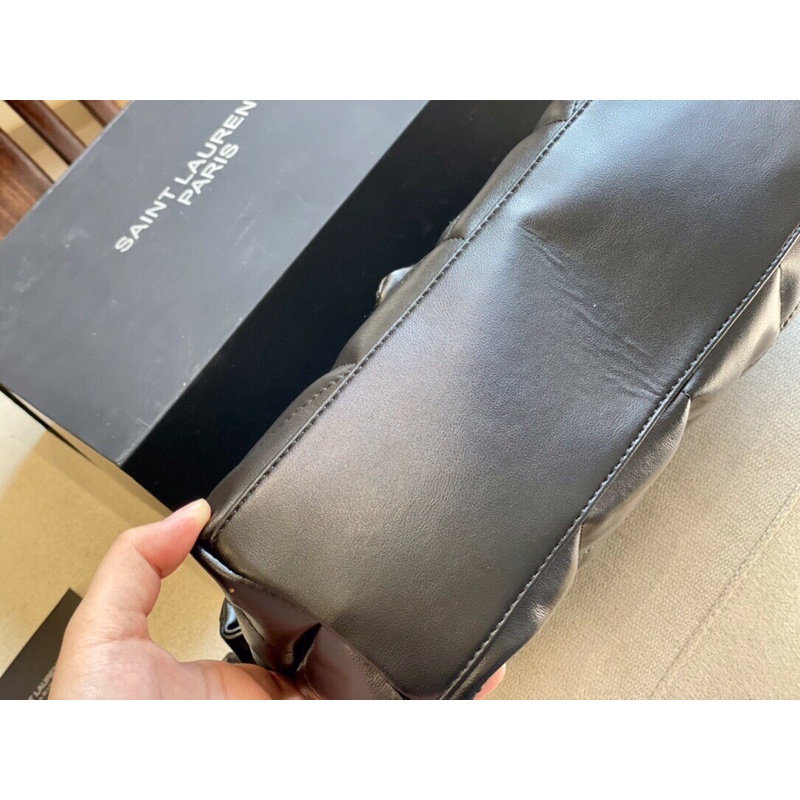 Túi xách Ysl sz 33 chất da thật da mềm, đường may siêu nét có ảnh thật