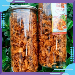 Khô Mực Sợi Xé Tẩm Vị hũ PET 250gr