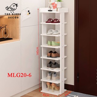 Kệ Góc 7 Tầng Ms:091 kích thước 1200*230*230 mm giá sách giá đồ 7 tầng phù hợp với nhiều không gian trong nhà