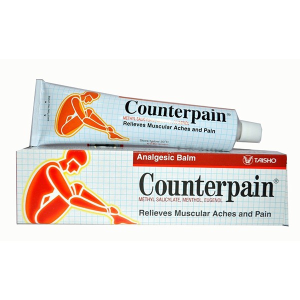 Dầu Xoa Bóp Counterpain Nóng Lạnh Các Size 120g - 60g - 30g - Hàng Thái Lan