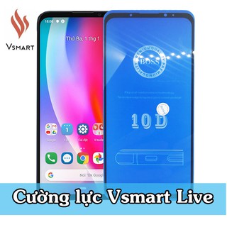 Kính cường lực Vsmart Live 10D chính hãng BOSS