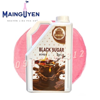 Syrup đường đen Hàn Quốc can 2,5kg