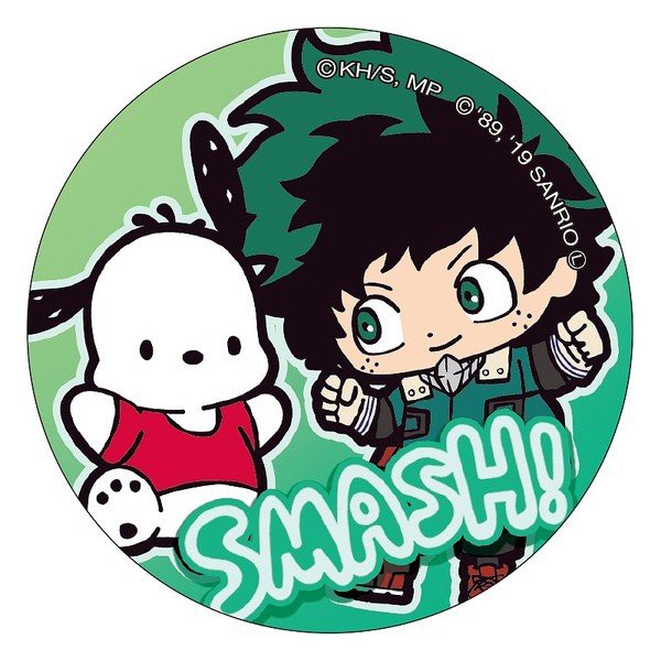 Huy hiệu IN HÌNH My hero academy Học viện anh hùng anime chibi dễ thương tiện lợi