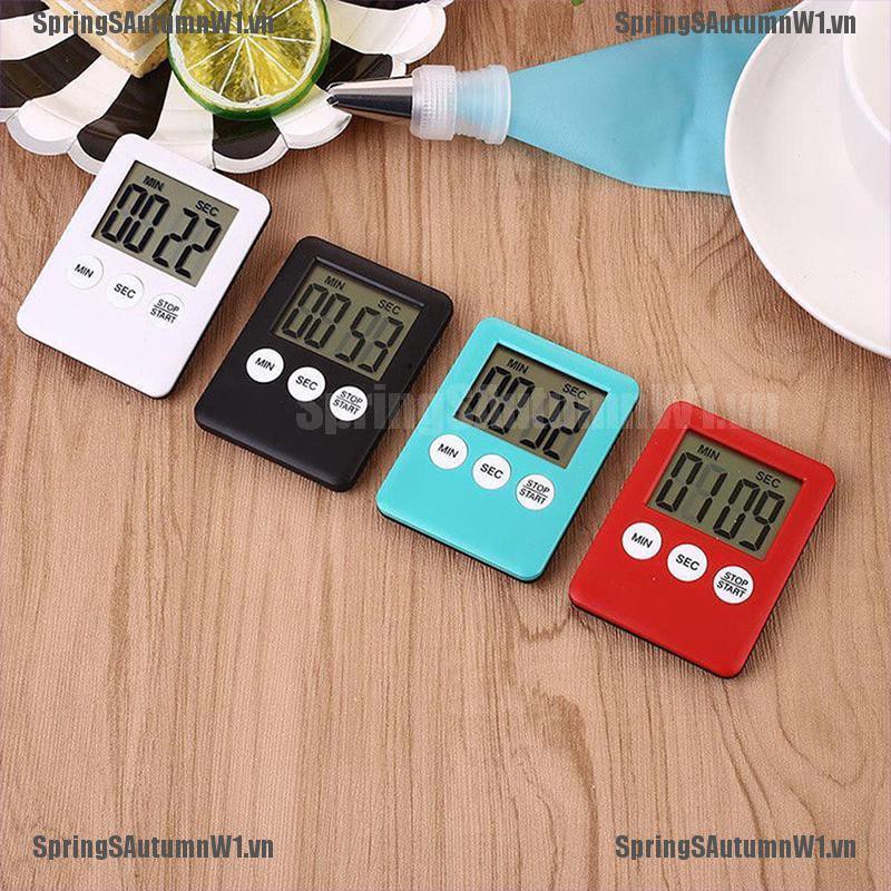 [Spring] Large LCD Digital Kitchen Cooking Timer Count Down Up Clock Alarm Magnetic [VN]