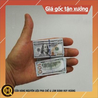 Thẻ cắm giấy tiền dolar đô la - Phụ kiện trang trí bánh kem, bánh sinh nhật HUY HOÀNG
