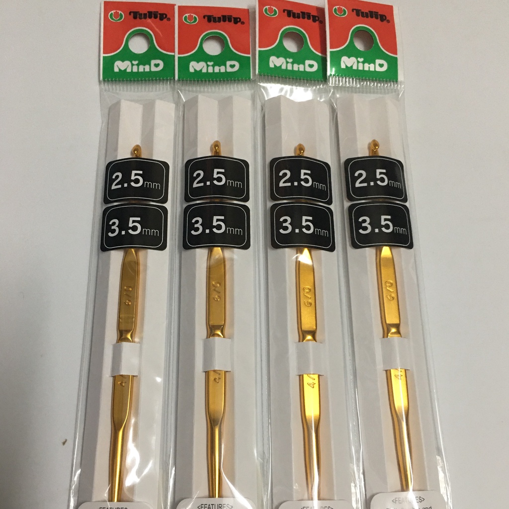 Kim đan 2 đầu - Tulip double pointed hook