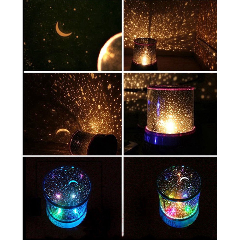 Đèn Ngủ Chiếu Sao Led  Lãng Mạn Star Master  siêu độc đáo DNAS00