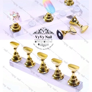 Đế nam châm gắn móng mẫu tập sơn, tập vẽ, làm nail box