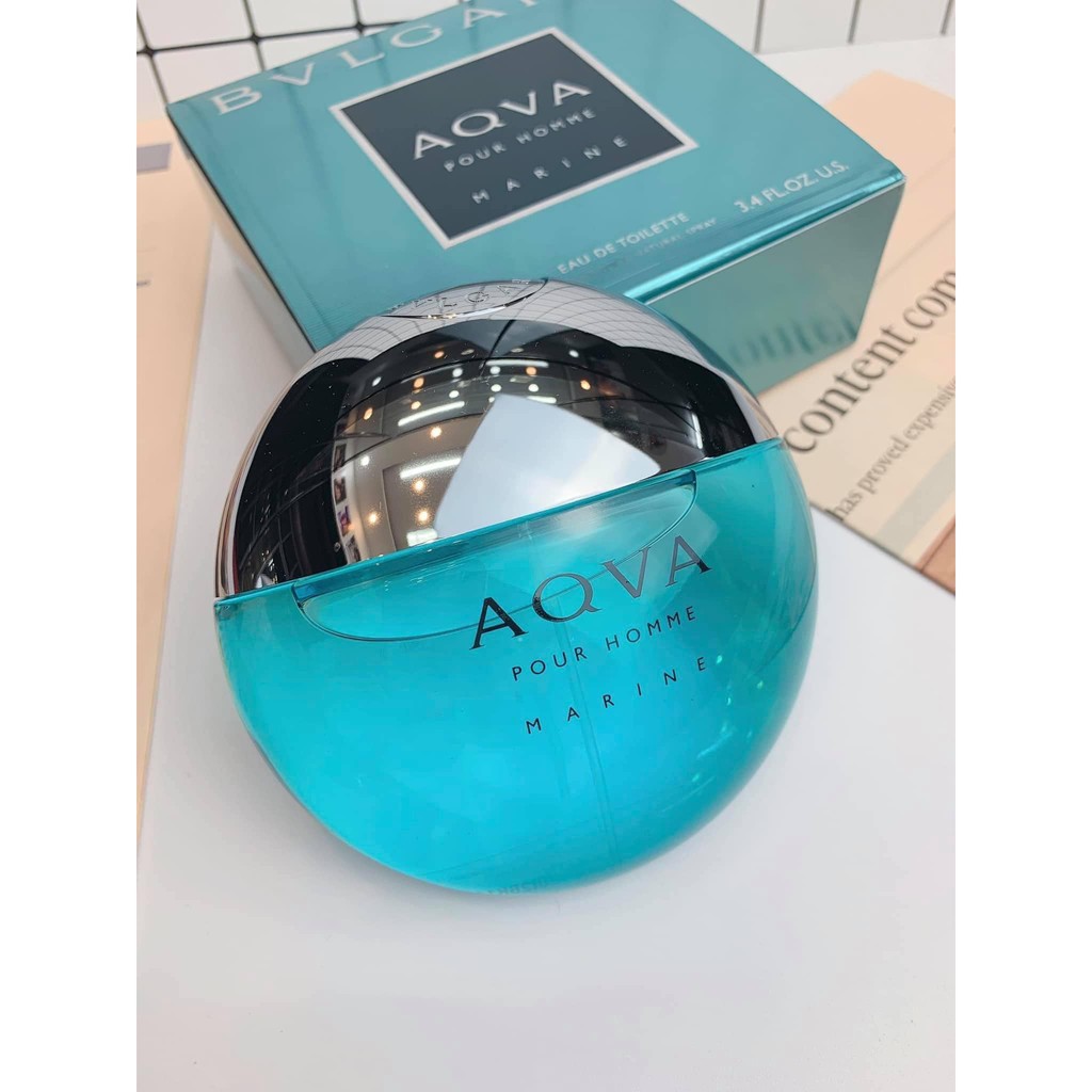 Nước hoa nam chính hãng Bvl Aqva marine 100ml