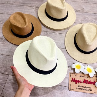 MŨ CÓI/ NÓN CÓI ĐI BIỂN PANAMA HÀNG CAO CẤP (ảnh thật)