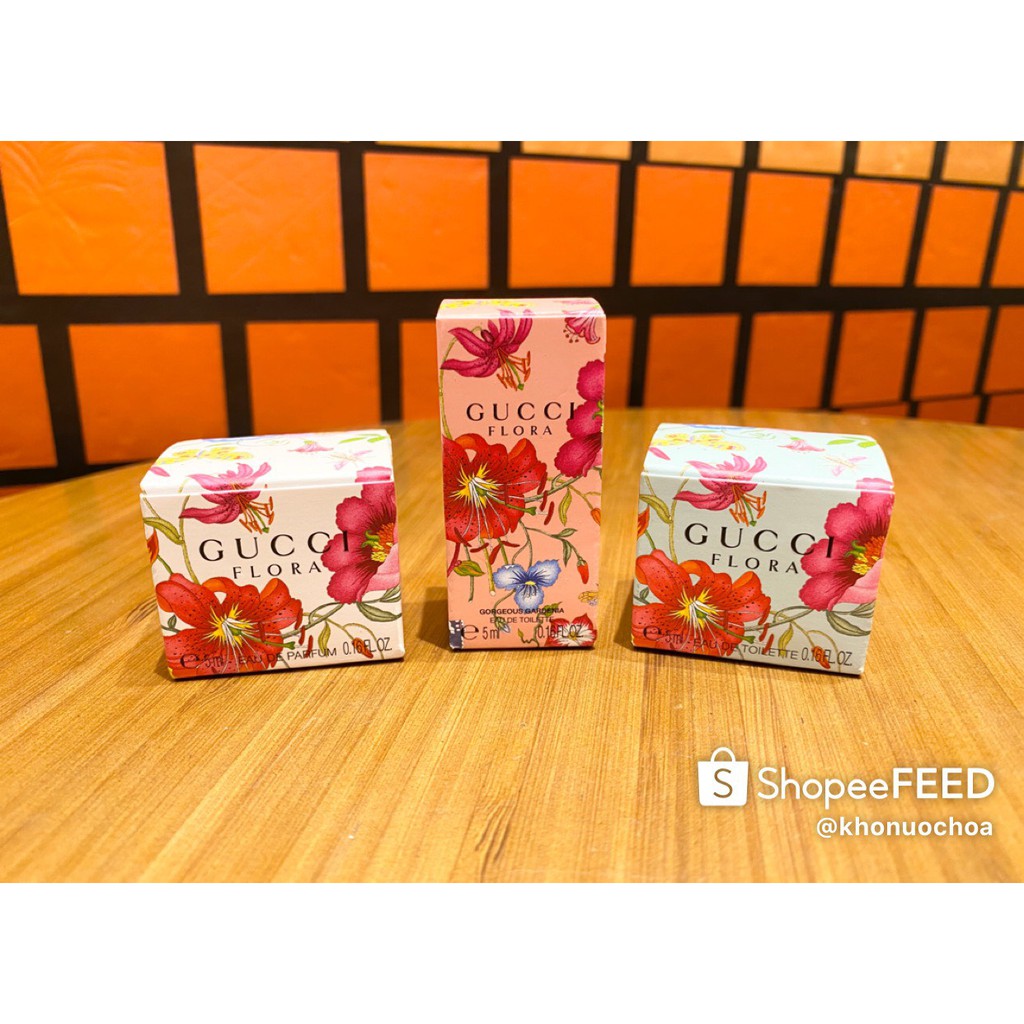 [SALE SỐC] 💥 Nước hoa mini nữ Gucci Flora chính hãng . Sales NEW 2020