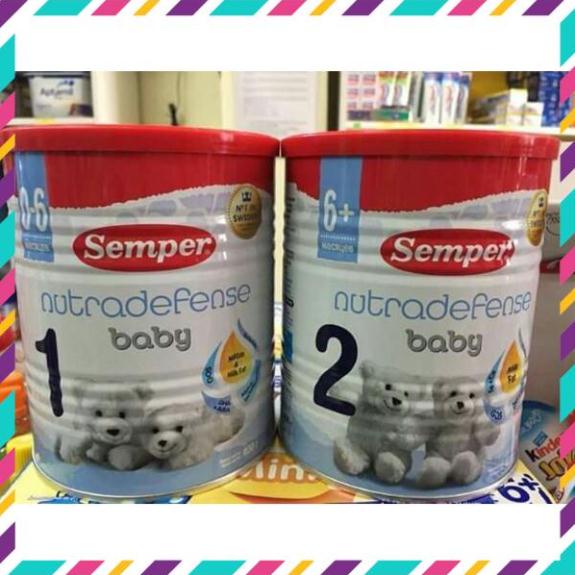 [Chính Hãng] Sữa SEMPER NGA 400gr đủ số 1 số 2 nội địa date mới