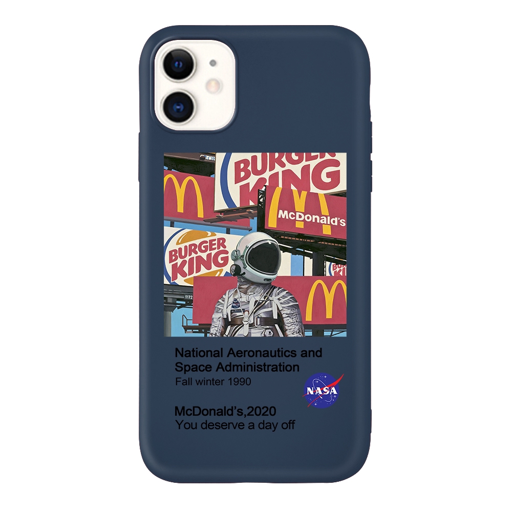 Ốp lưng mềm hình McDonald's NASA cho iPhone 13 12 Pro ProMax 11 11Pro 11ProMax 6 6s 7 8 X XS XR XSMAX 7Plus 8Plus 6sPlus SE 2020