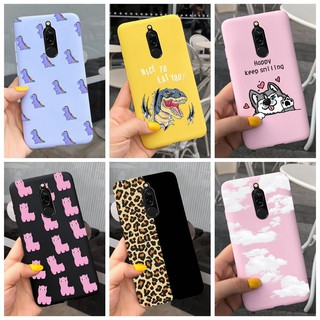 Ốp điện thoại tpu dẻo họa tiết hoạt hình dễ thương cho Xiaomi Redmi 8 8a Note 8 Pro