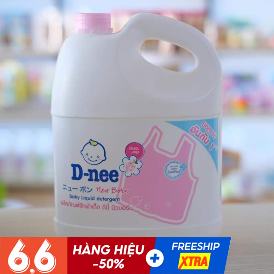 [ HÀ NỘI ] Nước Giặt Dnee Thái Lan Mẫu Mới Nắp Neo Chính Hãng Thái Lan