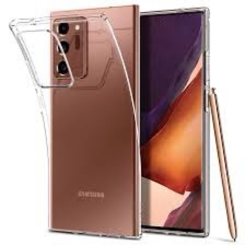 Ốp Silicone Dẻo trong cai cấp loại đẹp sam sung Note 20 Utra