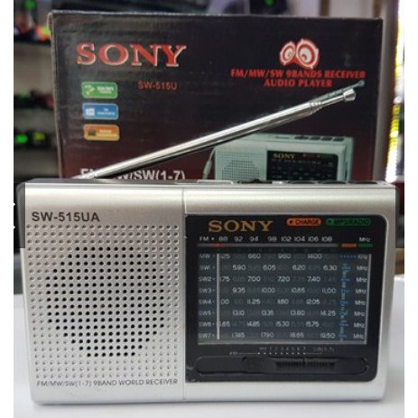 Đài Radio Sony SW 515-U -tích hợp cổng thẻ nhớ