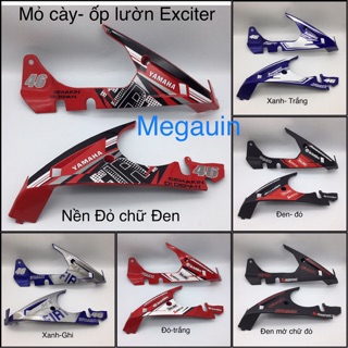 Mỏ cày Ex - ốp lườn Exciter 150 sơn Air Brush cao cấp