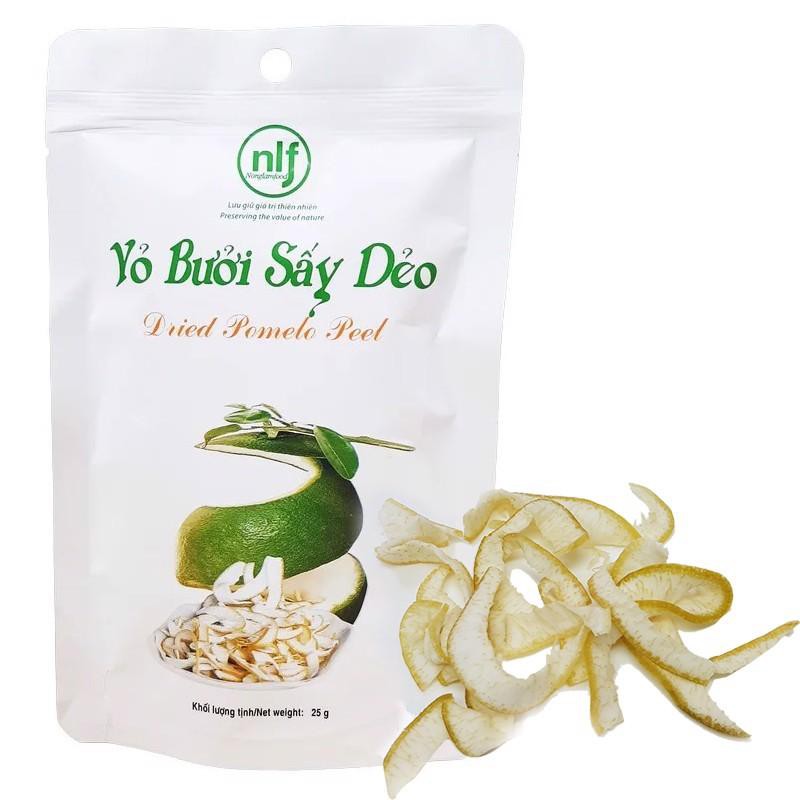 {TÂM AN} Vỏ bưởi sấy dẻo gói 25g - Nông Lâm Food