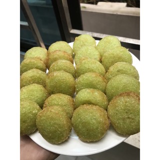 xôi cốm chiên phồng