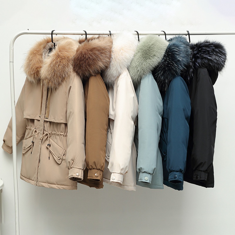 Áo Parka nữ, chất liệu vải kaki lót lông siêu dày dặn, giữ nhiệt cực tốt, form giữ dáng tuyệt đẹp