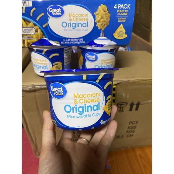 Nui phô mai sò,que Velveeta ,Karaft và Great Value siêu ngon - Mỹ