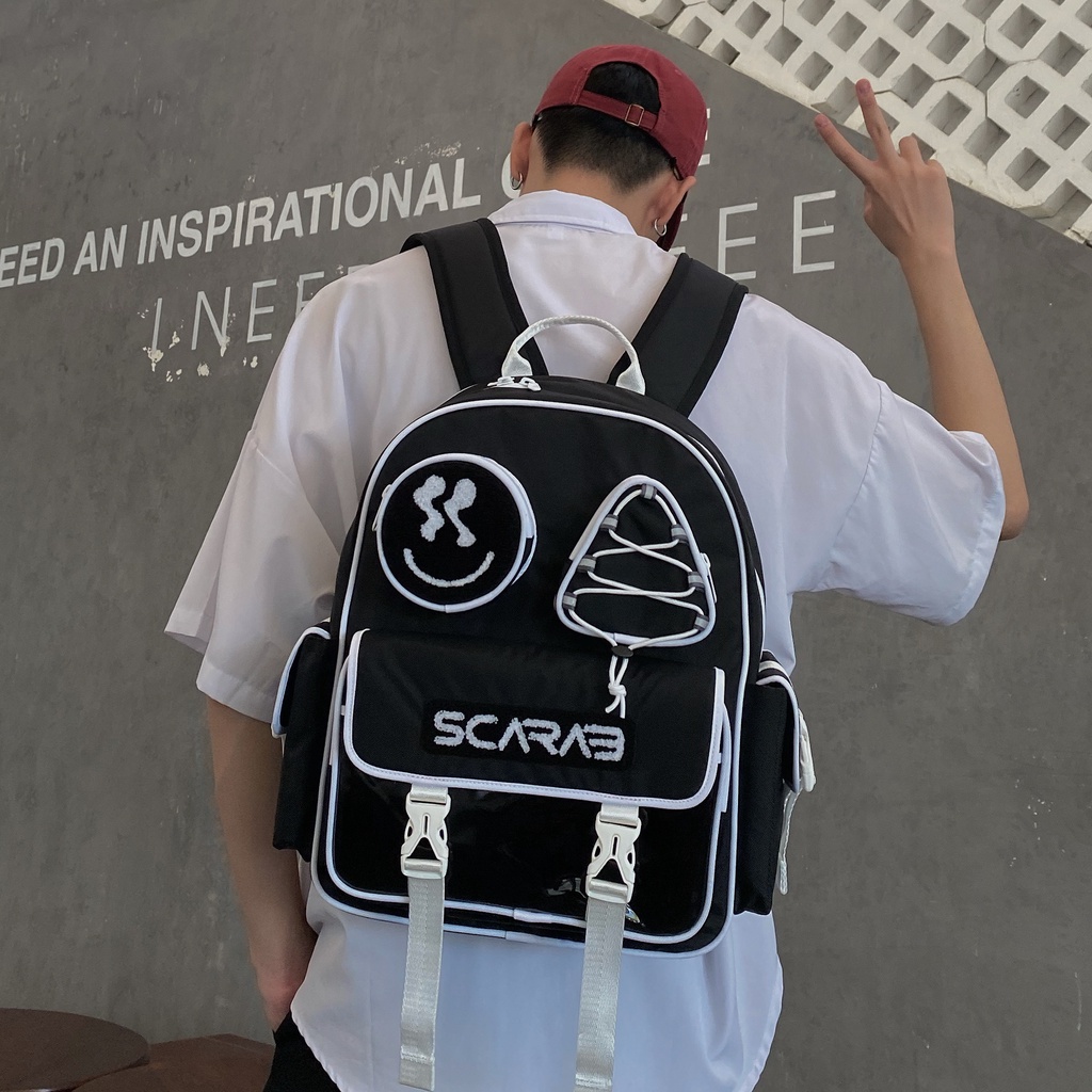 Balo Đi Học Nam Nữ Scarab - Shapes Backpack