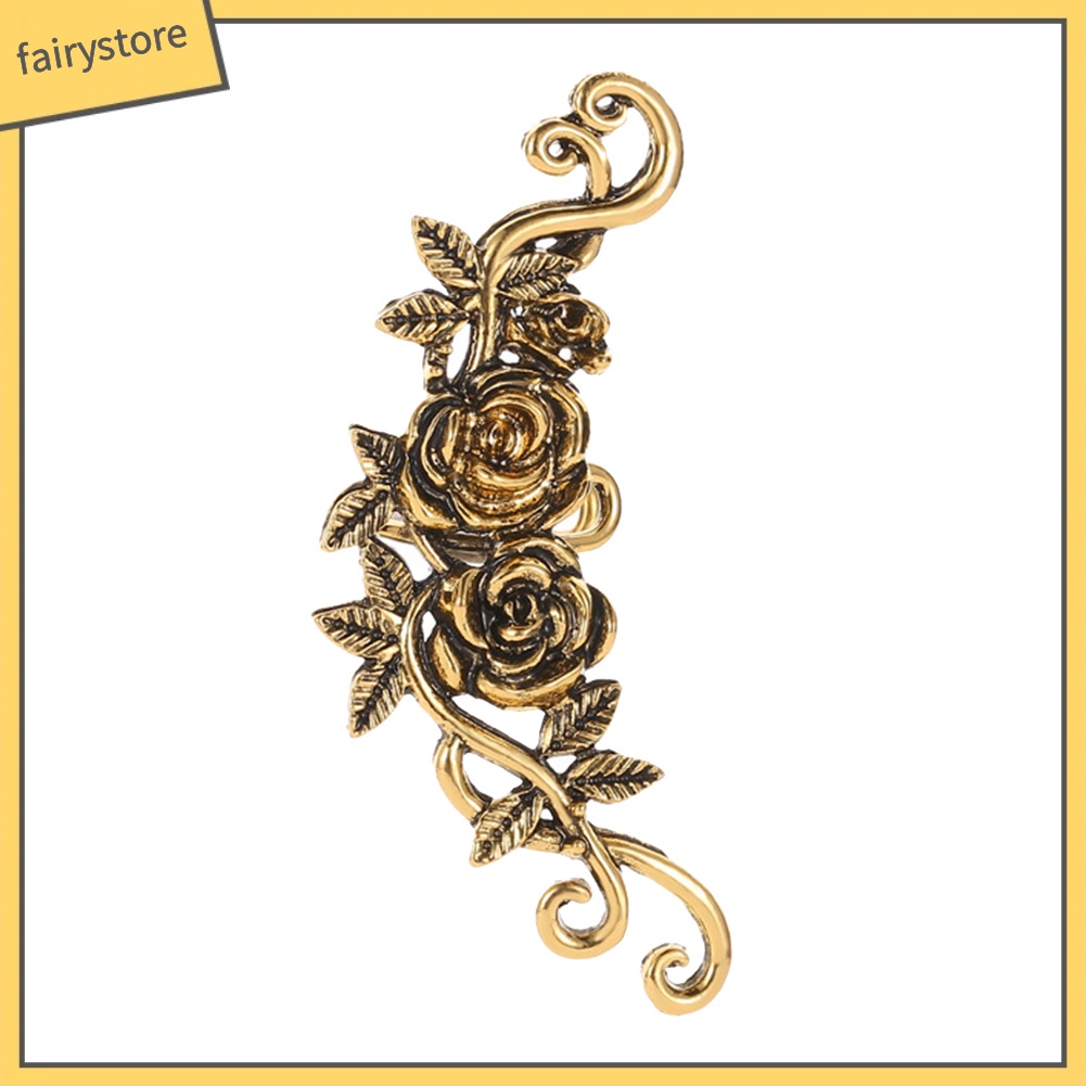 1 Khuyên Tai Hình Hoa Hồng Cá Tính Cho Nữ