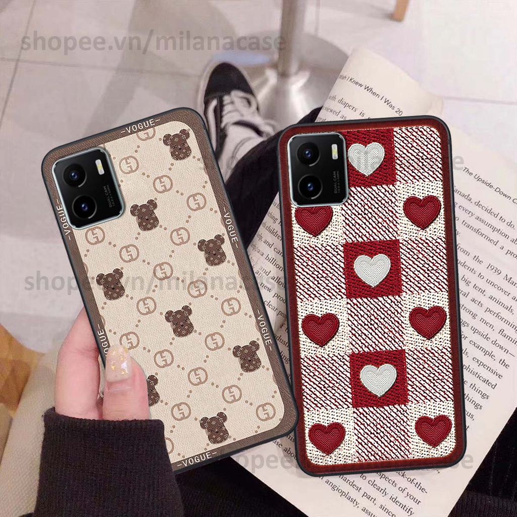 Ốp Vivo Y15s hình trái tim be love tình yêu siêu đẹp, cá tính, thời trang